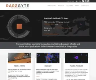 Rarecyte.com(Rarecyte) Screenshot