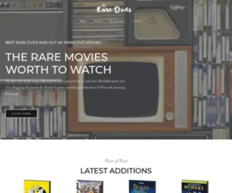 RareDVDS.net(Buy Rare DVDs) Screenshot