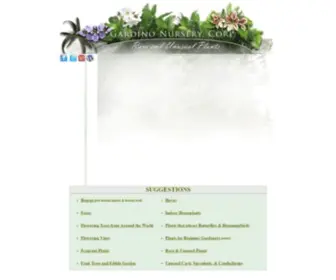 Rareflora.com(Gardino Nursery) Screenshot