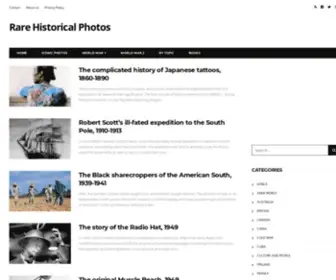 Rarehistoricalphotos.com(Rare Historical Photos) Screenshot