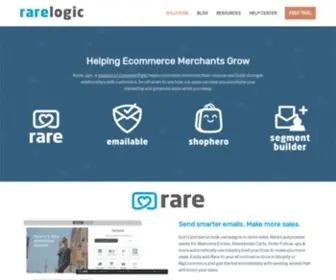Rarelogic.com(Rare Logic) Screenshot