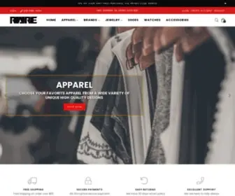 Raremi.com(Rare Boutique) Screenshot