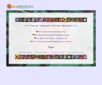 Rareplants.de(Rare Flower and Plant Seeds) Screenshot
