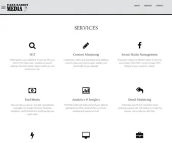 Rarerabbitmedia.com(Rare Rabbit Media) Screenshot