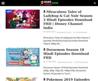 Raretoonsindia.me(Rare Toons India) Screenshot