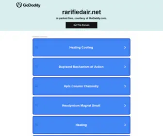 Rarifiedair.net(Rarifiedair) Screenshot