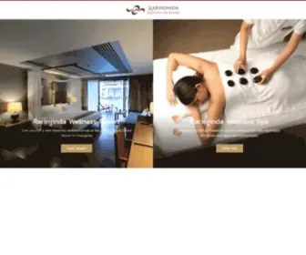 Rarinjinda.com(Stars Spa & Resort in the heart of Chaingmai) Screenshot