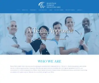 Raritanfamily.com(Raritan Family Healthcare) Screenshot