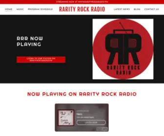 Rarityrockradio.com(DJ Service) Screenshot