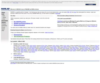 Rarlab.net(WinRAR archiver) Screenshot