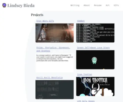 Rarlindseysmash.com(Lindsey Bieda) Screenshot