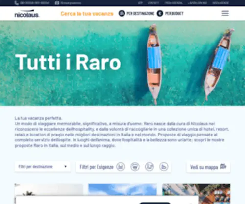 Raro.travel(Vacanze di lusso) Screenshot