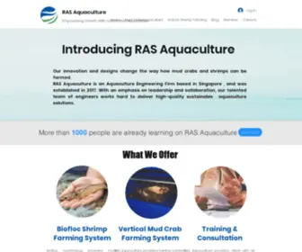 Ras-Aquaculture.com(Ras aquaculture) Screenshot