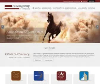 Rasangroup.com(Rasan Group of Companies) Screenshot