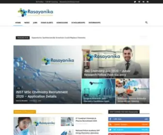 Rasayanika.com(Rasayanika) Screenshot