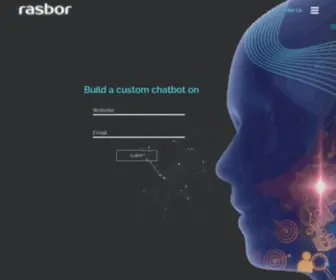 Rasbor.com(Build a custom chatbot on Facebook) Screenshot