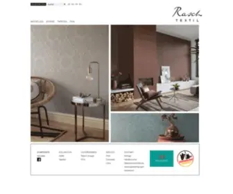 Raschtextil.de(Rasch Textil) Screenshot