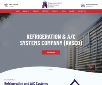 Rasco-Mep.com(Refrigration and A/C Systems Company (RASCO)) Screenshot