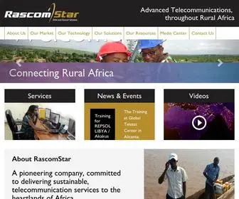 Rascomstar.com(Advanced Telecommunications) Screenshot