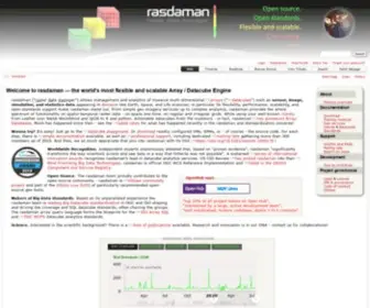Rasdaman.org(The rasdaman raster array database) Screenshot