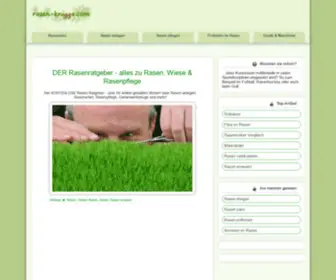 Rasen-Knigge.com(Der KOSTENLOSE Rasen Ratgeber) Screenshot