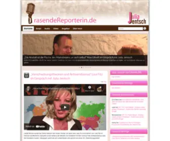 Rasendereporterin.de(Rasende Reporterin) Screenshot