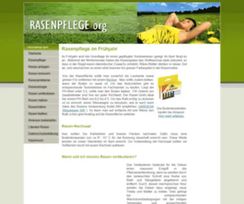 Rasenpflege.org(Rasenpflege) Screenshot