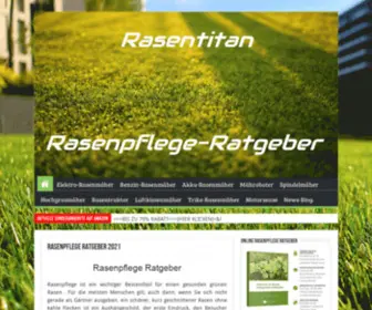 Rasentitan.de(Rasenpflege RatgeberTipps und Beratung) Screenshot