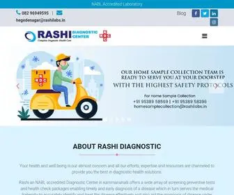 Rashidiagnostichegdenagar.com(Rashi Diagnostic Centre) Screenshot