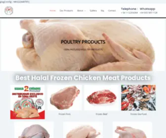 Rasichermanos-AR.com(RASIC HERMANOS SA Best Halal Frozen Chicken Meat Argentina) Screenshot