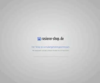 Rasierer-Shop.de(Rasur) Screenshot