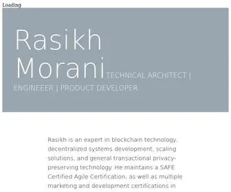 Rasikh.io(Rasikh Morani) Screenshot
