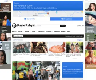 Rasiorakyat.id(Rasio Rakyat) Screenshot