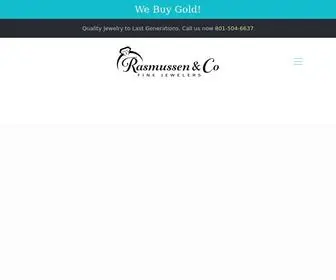 Rasmussenjewelers.com(Rasmussen & Co Fine Jewelers) Screenshot