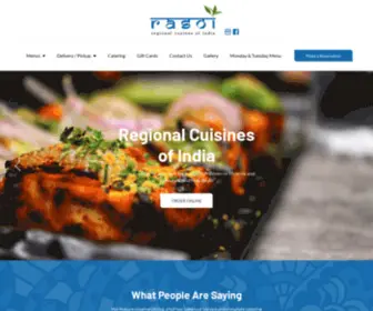 Rasoirestaurant.com(Best Indian Restaurant in RI) Screenshot