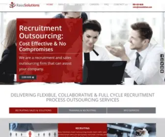 Rasosolutions.com(Raso Solutions) Screenshot