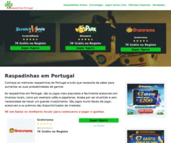 Raspadinhasemportugal.com(Raspadinhas Portugal) Screenshot