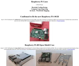 Raspberry-PI-Case.com(Raspberry Pi 4 Case) Screenshot