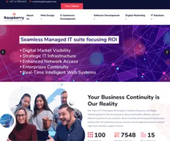 Raspberryitservices.io(Raspberryitservices) Screenshot