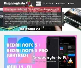 Raspberryjuntopi.com.br(Raspberry Pi Brasil) Screenshot