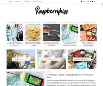 Raspberrykiss.co.uk(A beauty and lifestyle blog) Screenshot