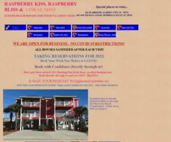 Raspberrykissbeachhouse.com(Raspberry Complex) Screenshot