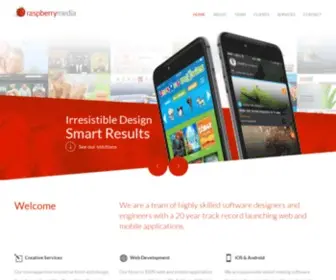 Raspberrymedia.com(Raspberry Media) Screenshot