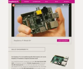 Raspberrypi-Kaufen.de(Raspberry Pi kaufen) Screenshot