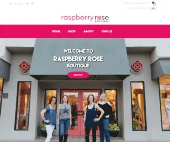 Raspberryroseboutique.com(Houston Clothing Boutique) Screenshot