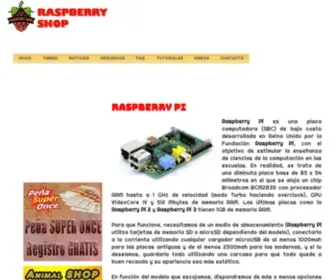Raspberryshop.es(Raspberry Pi) Screenshot