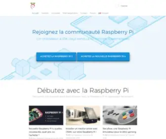Raspbian-France.fr(Raspberry Pi & Raspbian) Screenshot
