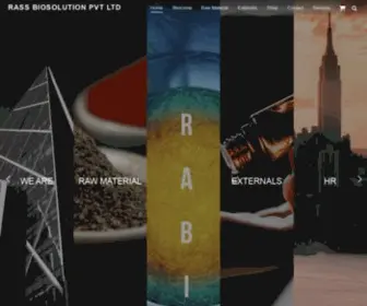 Rass-Biosolution.com(Rass Biosolution Private Limited) Screenshot