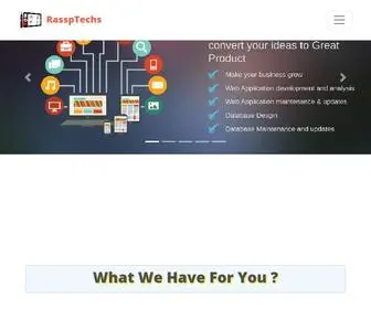 Rassptechs.com(Software Development) Screenshot
