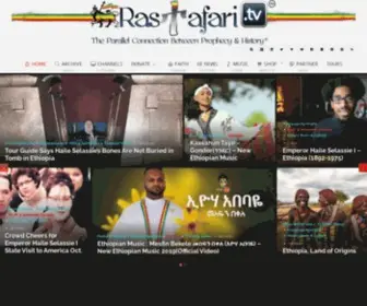 Rastafari.tv(24/7 Strictly Conscious Multimedia Network) Screenshot